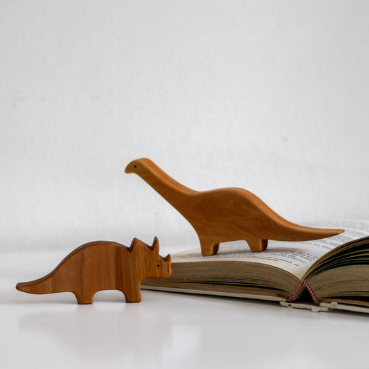 Dinosaurios de madera