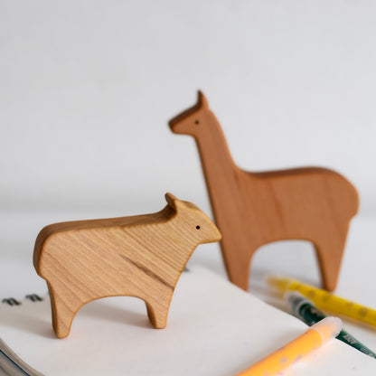 Animales de madera