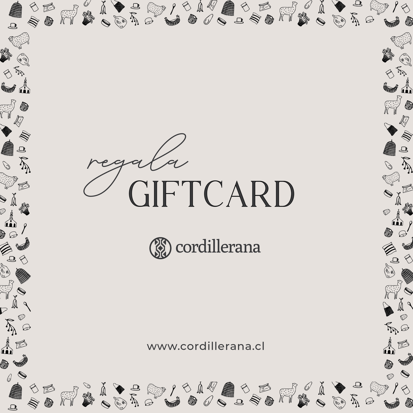 Gift Card Cordillerana